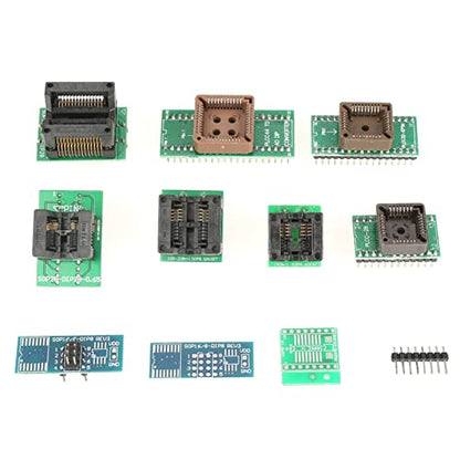 Universal Programmer AVR, High Speed, Low Power Consumption, 4 Programmers in 1 Computer, for TL866III EEPROM Flash 8051 AVR MCU GAL PIC with 9 Adapter
