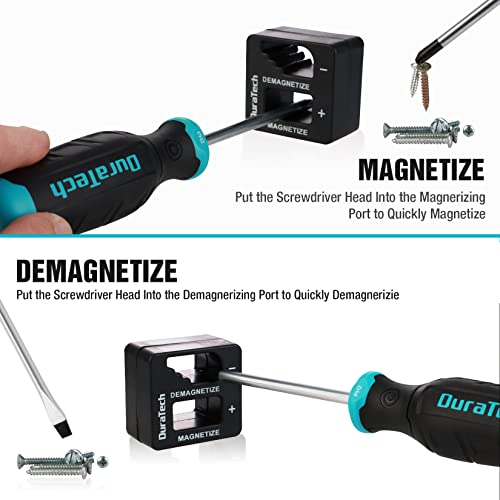 DURATECH 12-Piece Magnetic Screwdriver Set, S2 Alloy Steel Screwdriver Set