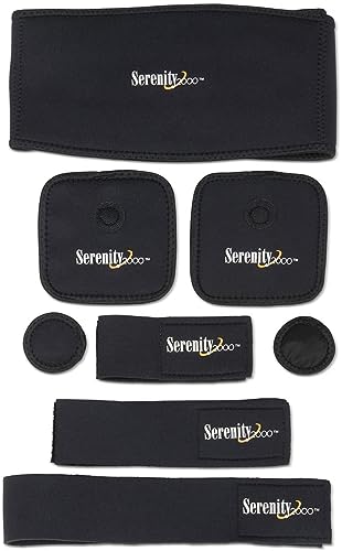 SERENITY2000 Full Body Magnetic Vitality Set, Medium (Waist up to 45") - size: Medium - Waist up to 45"