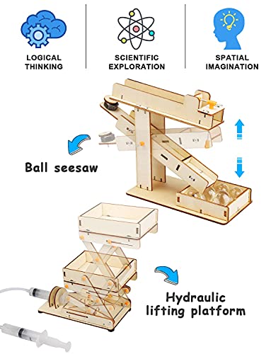 11 Set STEM Kits for Kids 8-10-12, Science Crafts Building Kits, Toys for Ages 8-13, Gifts for 8 9 10 11 12 13 Year Old Boys and Girls, Wooden 3D Puzzles, Educational Projects