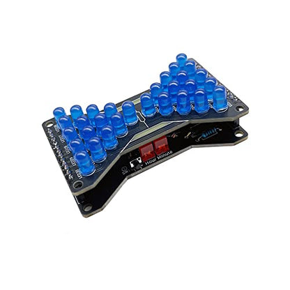 Treedix Advanced Soldering Project Electronic Hourglass Led PCB Board Blue Ray Assemble for Adult Electronics Hobby Kit