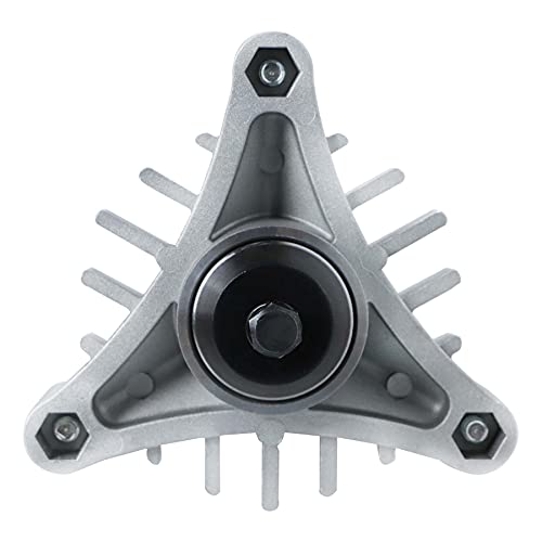 42 Inch Mower Parts 130794 Spindles Deck Rebuild Kit Fits for LT1000 LT2000 YTH1842 DYT4000 AYP Craftsman Poulan Husqvarna with 2 Pulleys 173436, 95" Deck Belt 144959 - size: 2 Spindle+2 pulley+1 belt