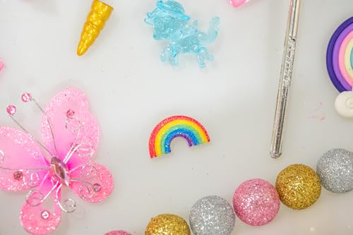 Playdough Kit – Holiday Sensory Play Set with Non-Toxic Dough, Santa Figures, Tree Decorations & Festive Accessories – Creative Play for Kids (Unicorn Playdough Kit) - style: Unicorn Playdough Kit