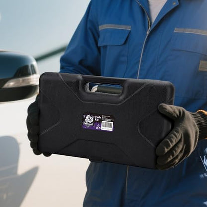 CARTMAN 148-Piece Automotive And Household Tool Set, Purple Repair Kit Case - color: Purple