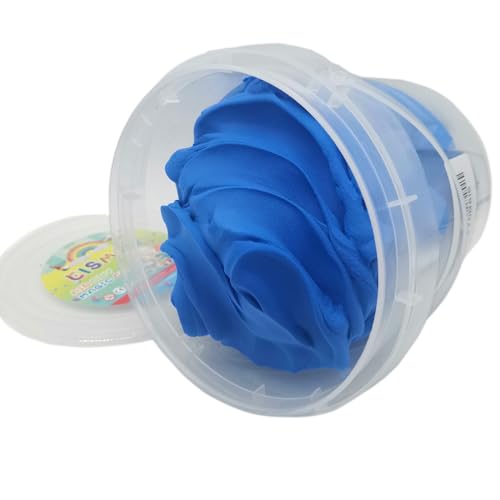 Air Dry Modeling Clay 10.5 oz Ultra Light Magic Clay DIY Moulding Dough Primary Colors for Kids Art Craft Kit (Dark Blue) - color: Dark Blue