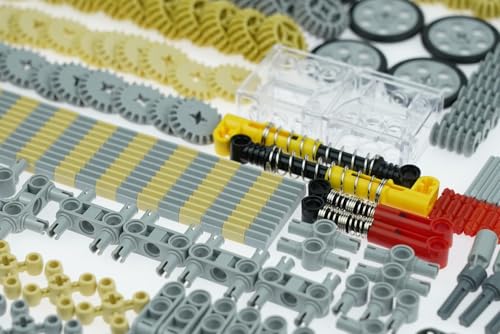 MALEKO Gears Axles Wheels Motor Kit,800+PCS Building Block Technical Parts - color: 800 Gear Set