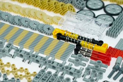 MALEKO Gears Axles Wheels Motor Kit,800+PCS Building Block Technical Parts - color: 800 Gear Set