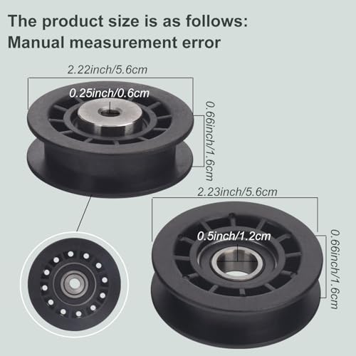 587973001 587969201 Idler Pulley Assembly - for Husqvarna Craftsman Mowers - style: Pulleys Kit