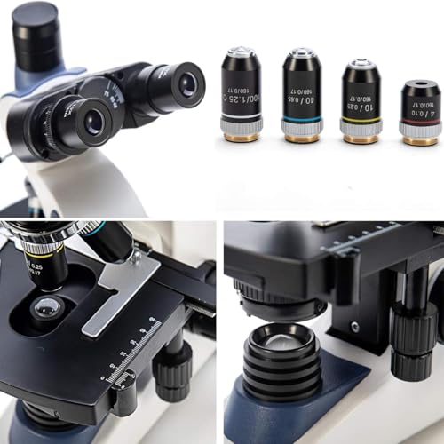 SWIFT SW380T Trinocular Compound Microscope with 5MP Camera - color: SW380T w/ 5.1 MP Camera