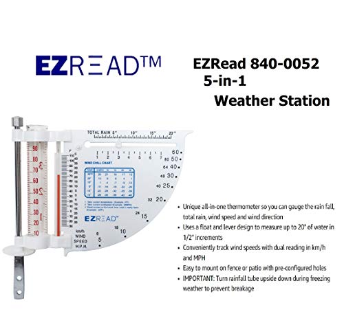 Headwind Consumer Products 840-0052 5-in-1 Weather Station, White