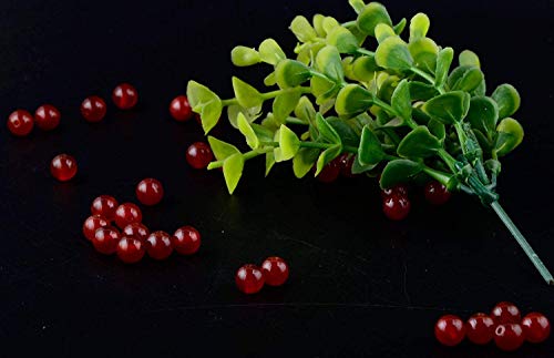 Natural Stone Beads 100pcs 10mm Red Agate Jade Round Genuine Real Stone Beading Loose Gemstone Hole Size 1mm DIY Smooth Beads for Bracelet Necklace Earrings Jewelry Making (Red Agate, 10mm) - color: Red Agate, size: 10mm