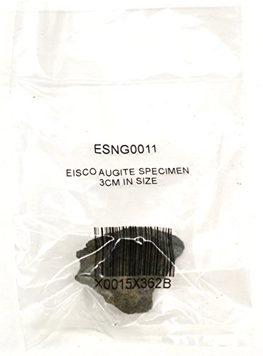EISCO Augite (Pyroxene Mineral) Specimen, Approx. 1" (3cm) - Pack of 12