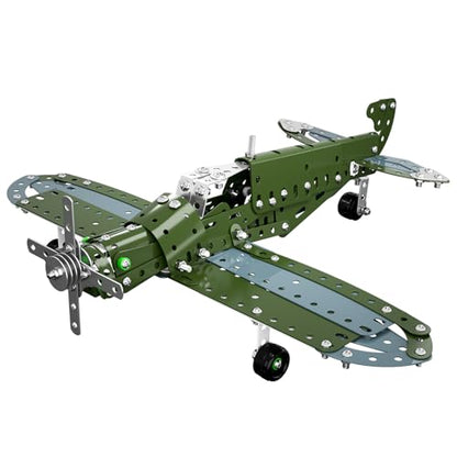 Lucky Doug Building Toys Model Airplane Set - DIY Building Stem Projects Toys for Kids Boys Ages 8-12, Assembly Science Toys for Model Fans - style: 9902
