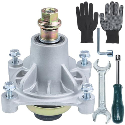 604214 Spindle Assembly for Hustler Raptor 42" 48" 52" Mower Decks - size: 1x604214N
