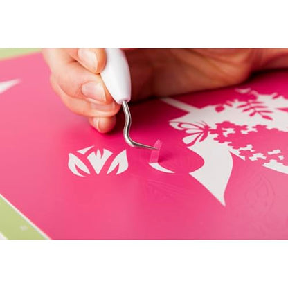 Cricut Basic Tool Set - 5-Piece Precision Tool Kit for Crafting and DIYs, Perfect for Vinyl, Paper & Iron-on Projects, Great Companion Cutting Machines, Gray - color: Gray