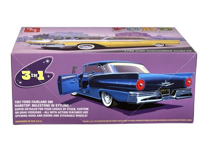 AMT 1957 Ford Fairlane Hardtop 3-in-1 1:25 Scale Model Kit