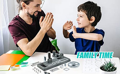 DjuiinoStar Hot Air Stirling Engine Assembly Kit: Spend 30 Minutes to Build Your Own Stirling Engine