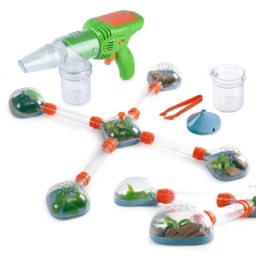 PLAY Bug Catcher Kit for Kids, Bugs Toys for Kids 3-5, Bug Vacuum Catching Kit, Critter Keeper Habitat, Insect Collection Terrarium, Summer Outside Toys for Toddlers 1-3 4 5 6 7 8+ Boys Gift
