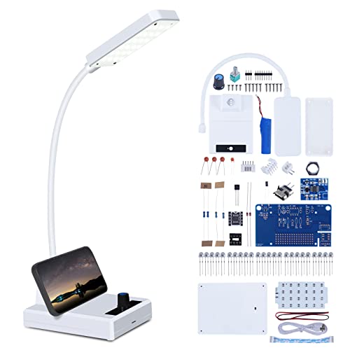 MIOYOOW LED Desk Lamp Soldering Kit with Adjustable Brightness for Students