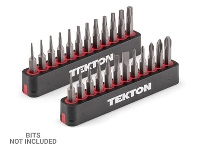 TEKTON 12-Tool 4 mm Bit Rail Set, 2-Piece | ODB90000 - style: 2-pc. 12-Tool 4 mm Bit Rail Set