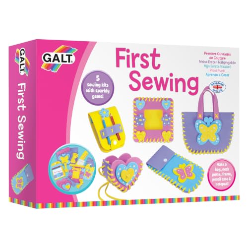 Galt Toys, First Sewing Kit for Kids, Learn to Sew DIY Craft Kit, Ages 5+