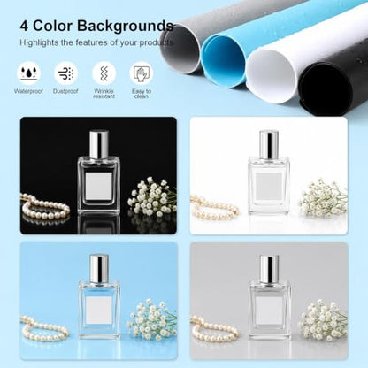 PULUZ Photo Light Box 40x40in, 306 LED Photo Background Shooting Tent - size: 40*40 Inch
