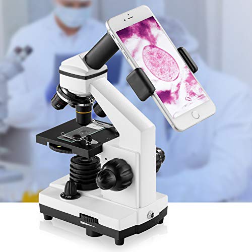 2000X Compound Microscope for Kids Adults: Microscope for Biology Education