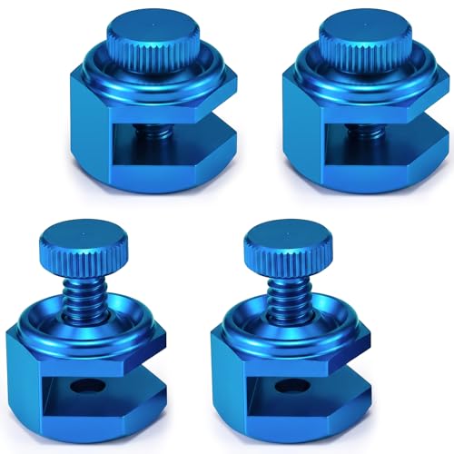 4 Pack Stair Gauge Set, Layout Tool for Framing Square, Blue - color: Blue