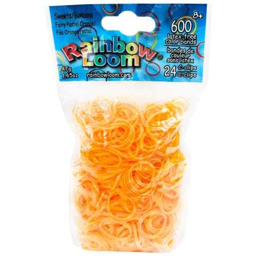 Rainbow Loom Sweets: Fairy Pastel Orange - color: Pastel Orange