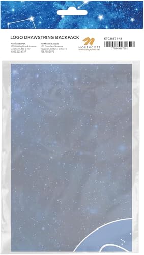 NASA Logo DIY Drawstring Bag Sewing Kit – Space-Themed Fabric Craft Project for Adults – Includes 24" x 43" Dark Blue Canvas Panel & 12ft Nylon Paracord – Create 17" x 13" Handmade Bag - style: Badge