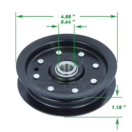 30224 Idler Pulley for Dixie Chopper 50" 60" Classic 2750 Decks - size: 1x30224 78-009
