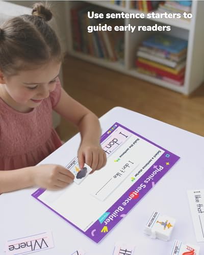 CHEFAN Sentence Building for Kids, Digraphs, Phonics & Sight Words - color: Digraphs Sentence Building