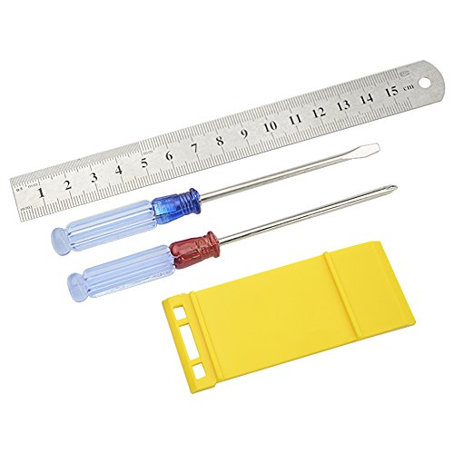 Professional 17 PCS Model Tools Kit Modeler Basic Tools Craft Set Hobby Building Tools Kit for Gundam Car Model Building Repairing and Fixing(L)