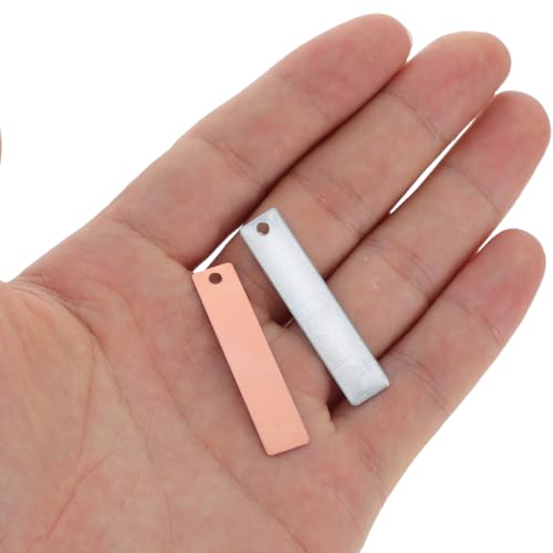 20pcs Zinc Copper Electrode Sheets 1.6x0.4'' Copper Electrode Strips Zinc Anode Plates for Fruit Battery Experiments Electroplating Science Kits and Projects