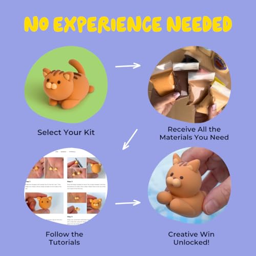 Harry Potter Clay Kit – Air Dry Foam Clay Craft for Adults & Teens