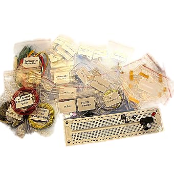 Ultimate Electronic Kit Component Packs 1, 2, & 3 (Int. Version - Economy Bagged) for Make: Electronics 2nd Ed by ProTechTrader