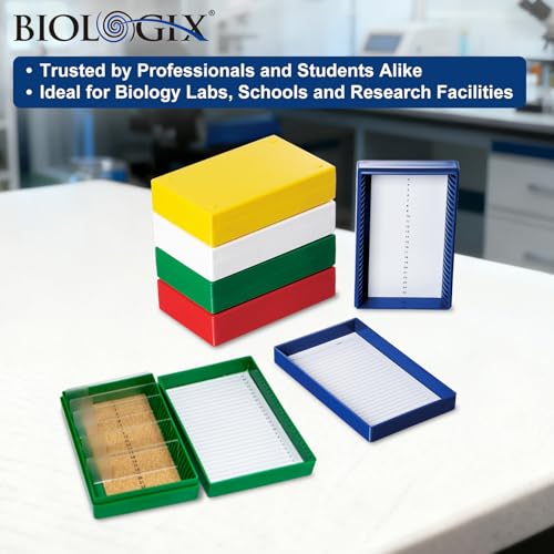 Microscope Slide Box, 25-Place, Foam Liner, Pack of 5 - size: Foam Lining