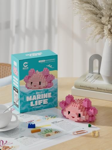 Salamanders Cute Sea Animals Creature Building Toy Marine Life - style: Salamanders