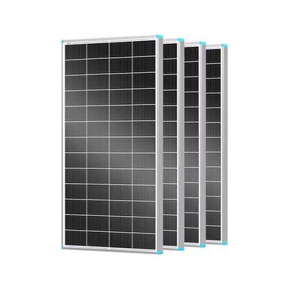 Renogy Solar Panels 800 Watt N-Type, 16BB 25% High-Efficiency - size: 200W 4-Pack N-Type Solar Panels