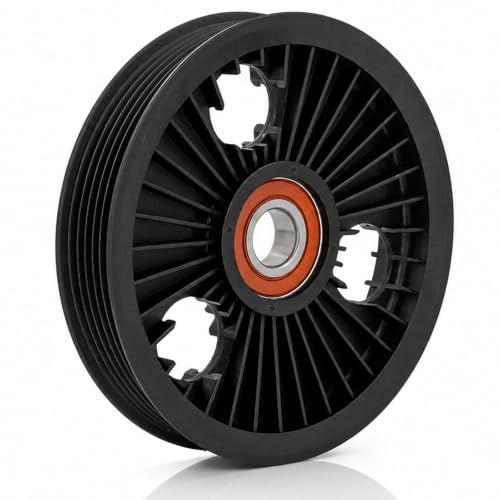 Belt Idler Pulley, 89013 Belt Tensioner Pulley for Select Jeep Ford Models as Wrangler Mustang Bronco Liberty, etc., 419629 Automotive Replacement Idler Pulley Kit by KeeRoarin - size: 89013 - Jeep