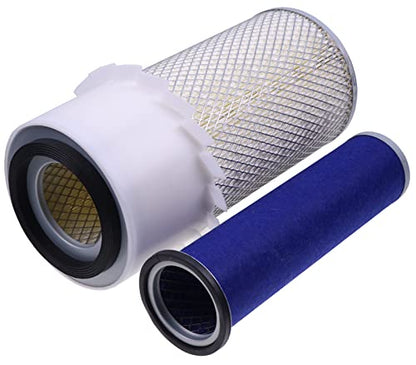 Solarhome 42222 & 42769 Outer Inner Air Filter Set Compatible with Bobcat 6598492 6598362 753 763 773 7753 843 853 S175 S185 S205 T140 T180 T190