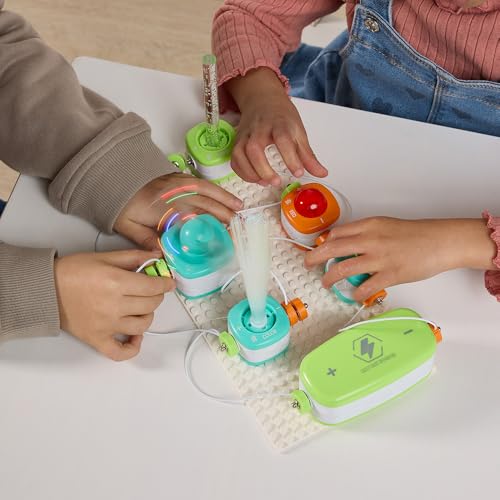 Miniland Set of 32 Electrical Experiments, Kids Games, STEM Game for Learning About Electricity in a Fun and Safe Way, Boys and Girls Ages 6 and Up, Building Toys | Circuit Genius - style: Circuit Genious