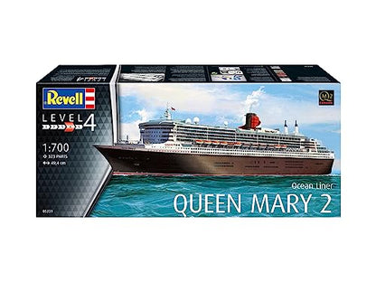 Revell 05231 Ocean Liner Queen Mary 2 1:700 Scale Unbuilt/Unpainted Plastic Model Kit