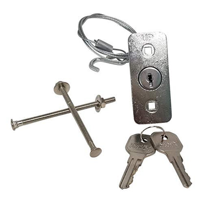 Universal Garage Door Emergency Release Lock Cable, Garage Door Opener Quick Release Lock Disconnect Key Lock