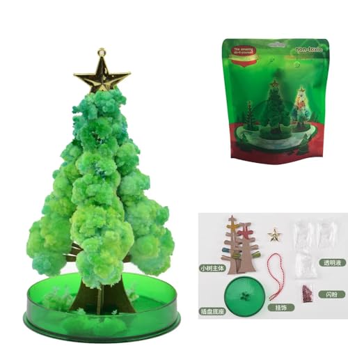 Sakura Crystal Growing Tree Kit, DIY STEM Science Experiment Gift
