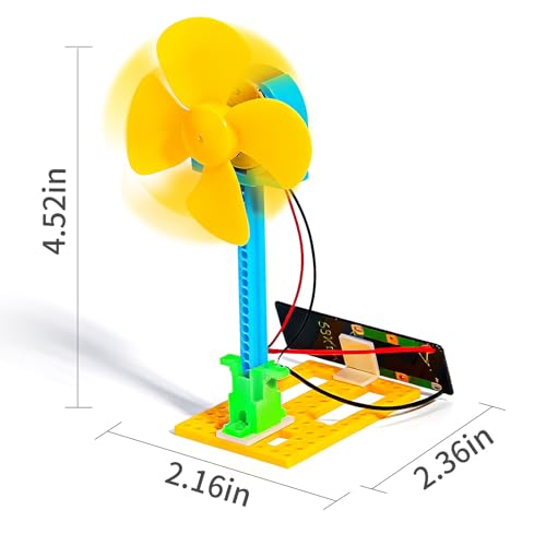 STEM Kits for Kids Science STEM Toys, 8 Bulk Solar Powered Crafts Boys Girl