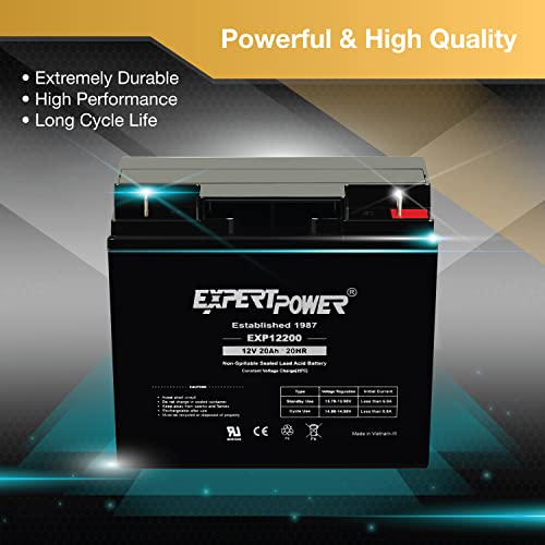 ExpertPower Solar Kit: 100W SunPower Flexible Panel, 12V 20AH AGM SLA Battery, 10A Controller, and Cables - Off-Grid DIY for Farm, Shed, Cabin, Lights - size: 240WH + 100W FLEXIBLE