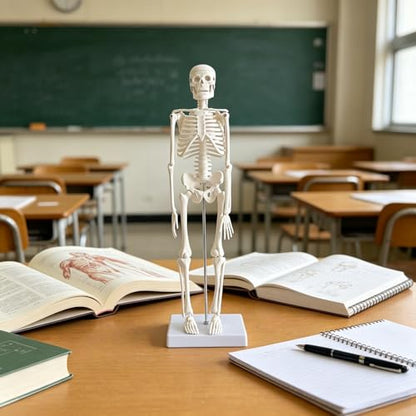 WEEK NINE 17" Mini Human Skeleton Model for Anatomy