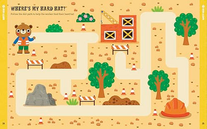 Construction Site Preschool Activity Book: Fun Learning with Trucks, Tools, and Mighty Machines