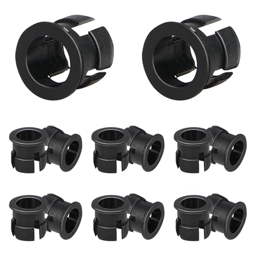 3mm LED Holder 100PCS Panel Mount LED Bezel Clips Black Plastic - color: Black, size: 3MM
